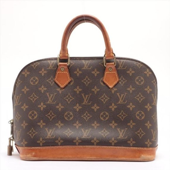 Louis Vuitton Alma Pm Brown Monogram Canvas Tote - Picture 11 of 11